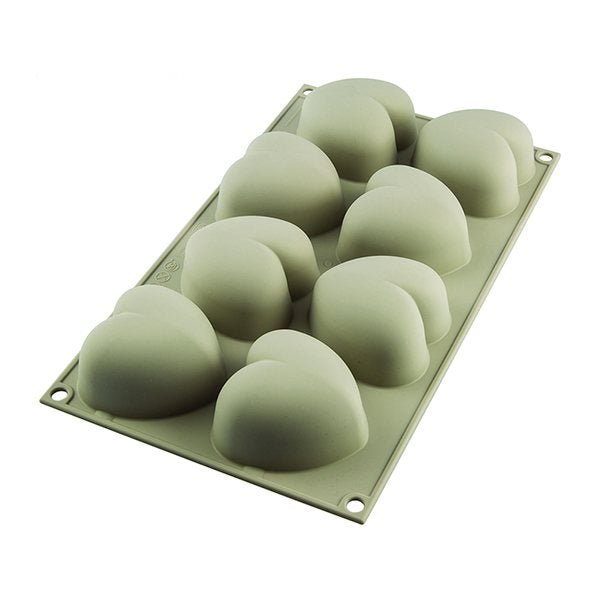 Moule en silicone Cuoricino 8 cœurs Silikomart - Mathon - 3