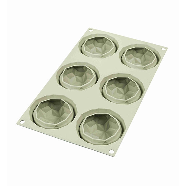 Moule silicone 6 mini gâteaux Mini Gemma Silikomart - Mathon - 3