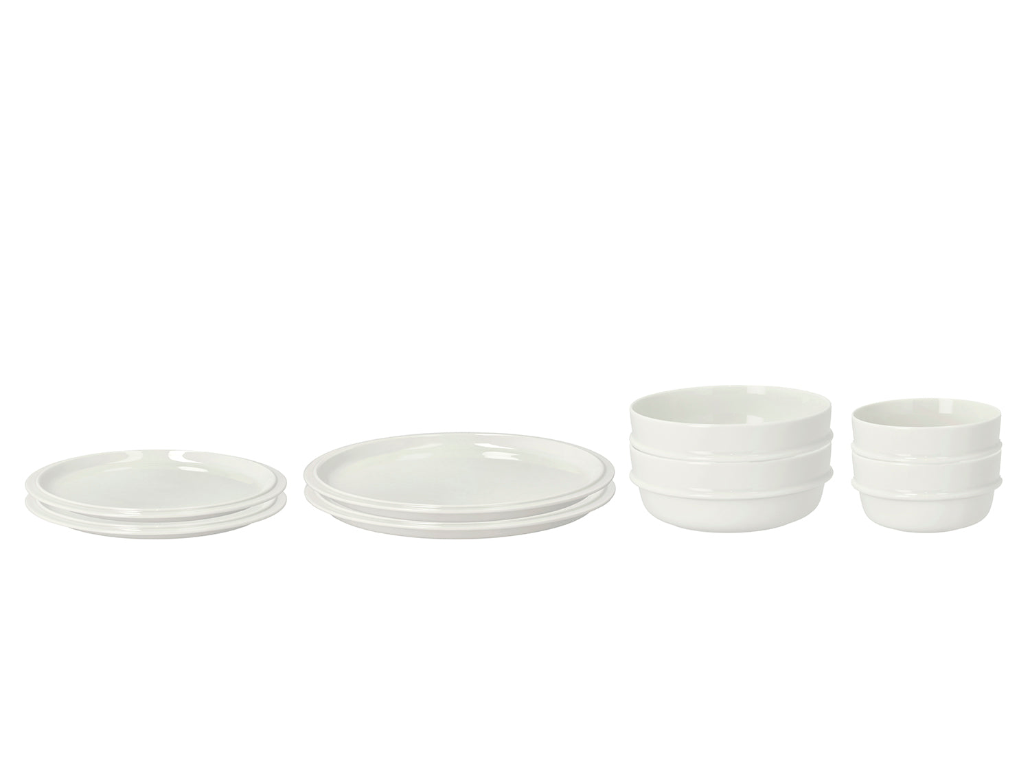 Ensemble EAU en porcelaine Blanc cassé Zone Denmark - Mathon - 2