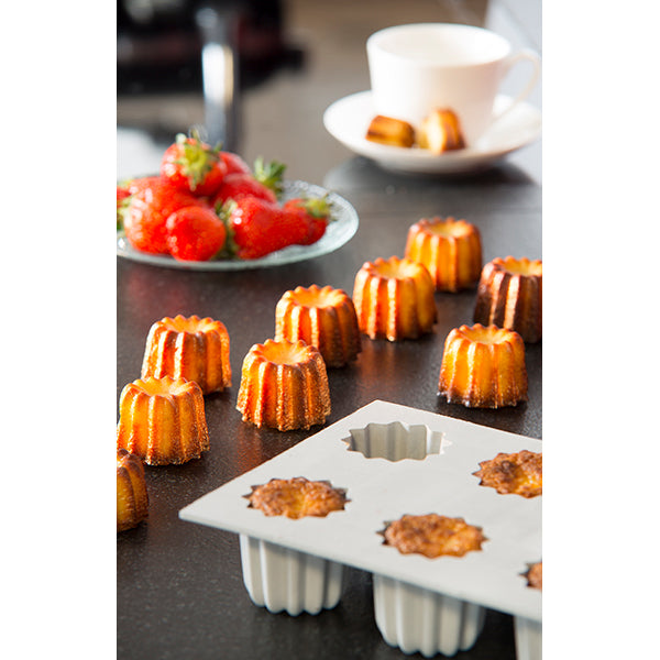 Elastomoule 6 canelés De Buyer - Mathon - 2