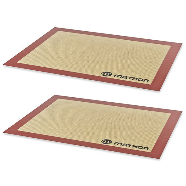 Lot de 2 Tapis de cuisson professionnels en silicone Mathon - Mathon - 1