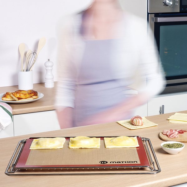 Lot de 2 Tapis de cuisson professionnels en silicone Mathon - Mathon - 2