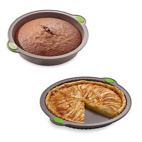 Lot moule à manqué  24 cm et moule à tarte 26 cm Rigiflex Mathon - Mathon - 1