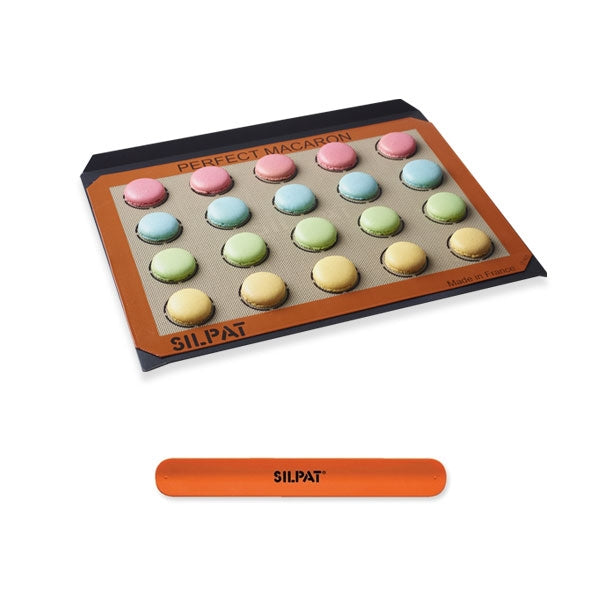 Lot toile de cuisson macarons et bracelet Silpat - Mathon