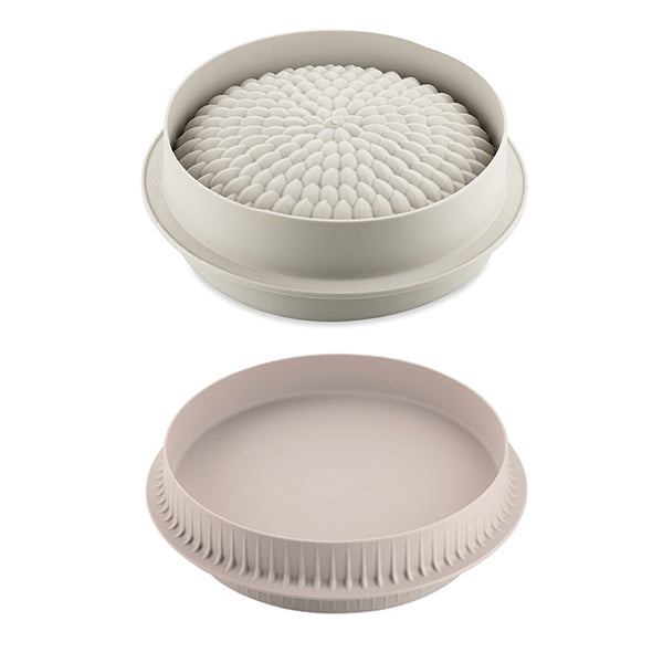 Lot moule en silicone Honoré et moule à insert rond Silikomart - Mathon - 2