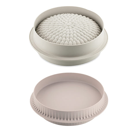 Lot moule en silicone Honoré et moule à insert rond Silikomart - Mathon - 2