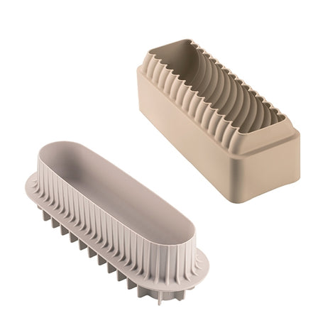 Lot moule en silicone Corallo et moule à insert bûche Silikomart - Mathon - 2