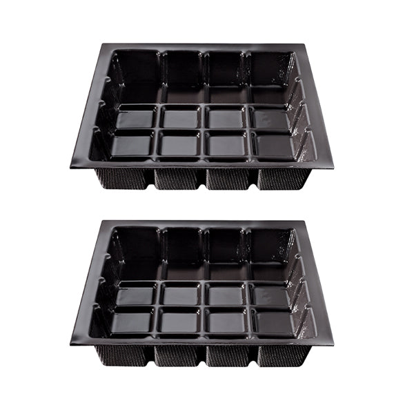 Lot de 2 moules silicone tablettes de chocolat  Flexipan - Mathon - 1