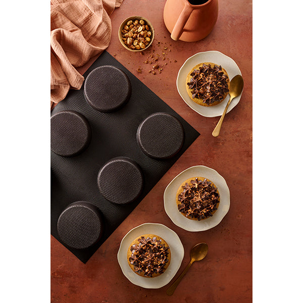 Lot de 5 moules cakes longs et 6 grands ronds Flexipan - Mathon - 3