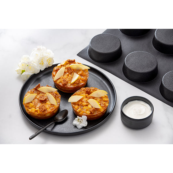 Lot de 5 moules cakes longs et 6 grands ronds Flexipan - Mathon - 5