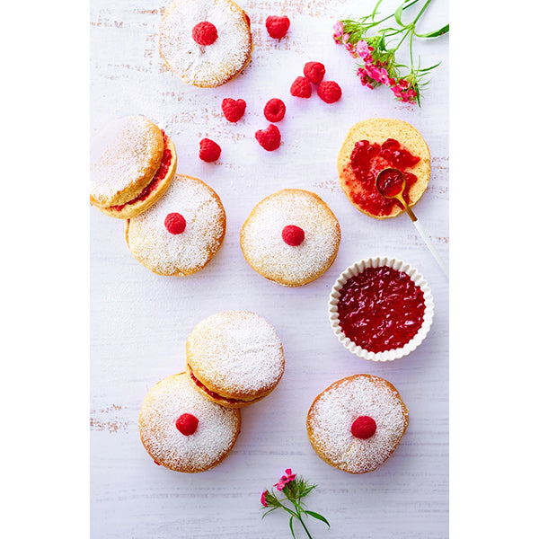 Lot de 5 moules cakes longs et 6 grands ronds Flexipan - Mathon - 6