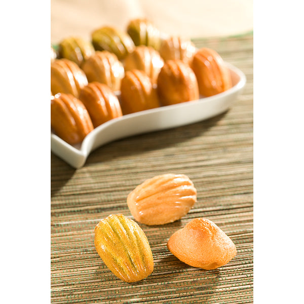 Lot de 2 moules 20 grandes et 28 mini madeleines  Flexipan - Mathon - 2