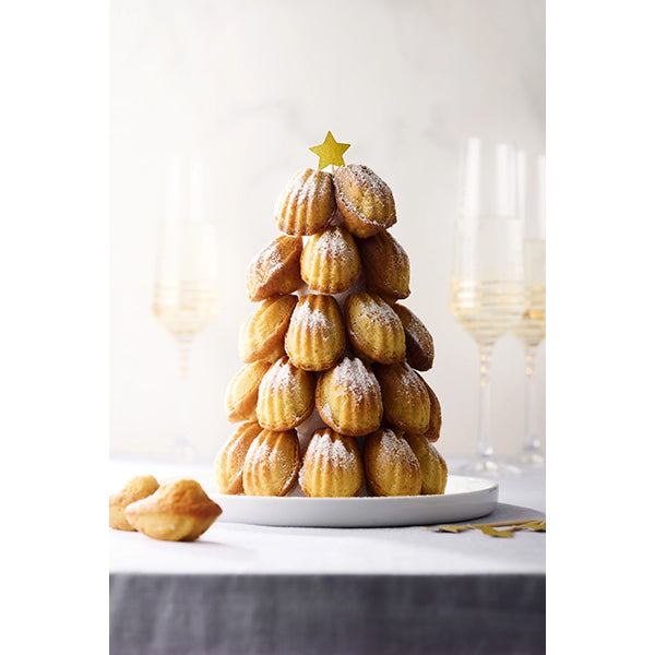 Lot de 2 moules 20 grandes et 28 mini madeleines  Flexipan - Mathon - 6