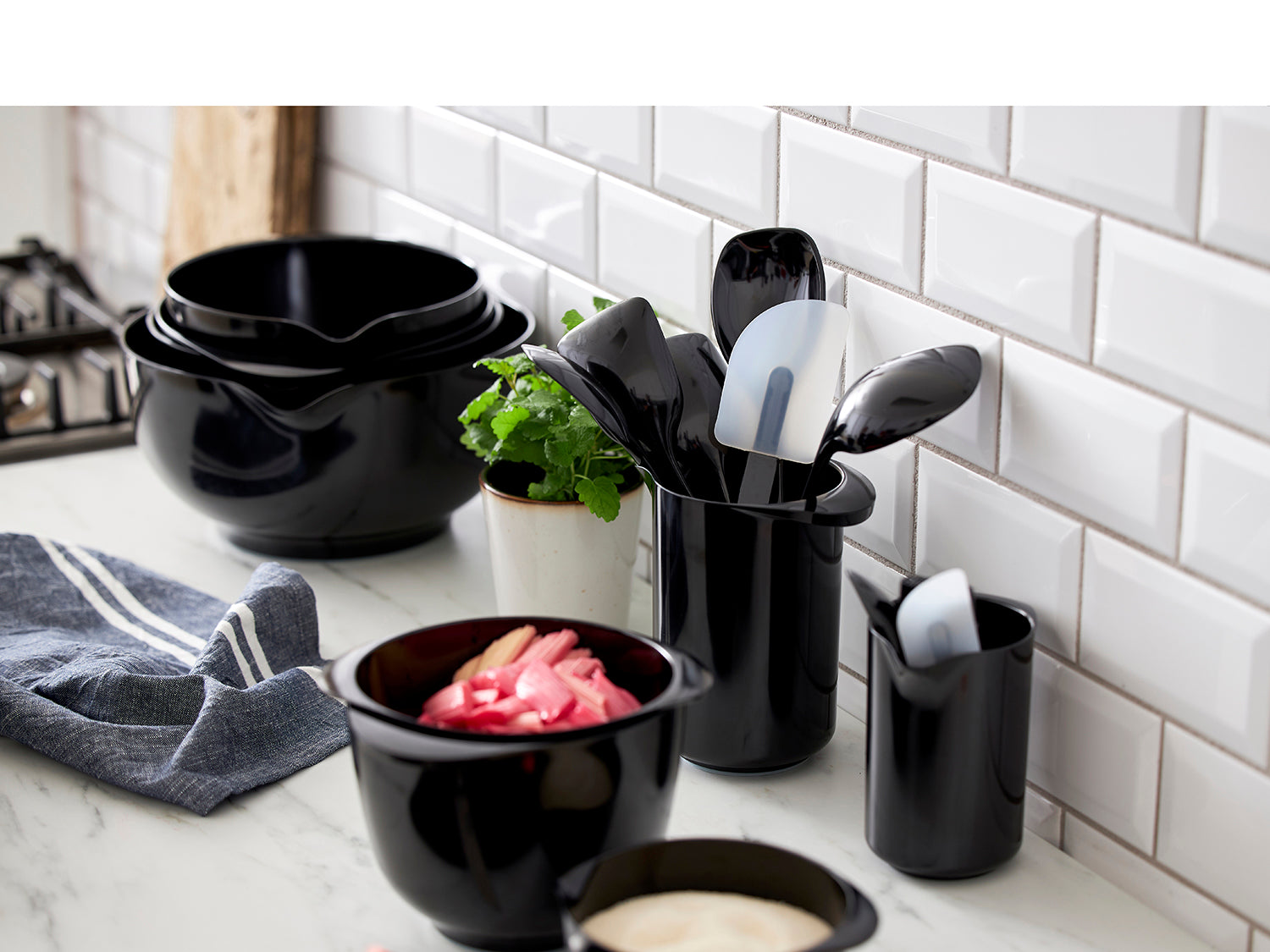 Spatule CLASSIC en plastique et silicone Noir Rosti - Mathon - 9