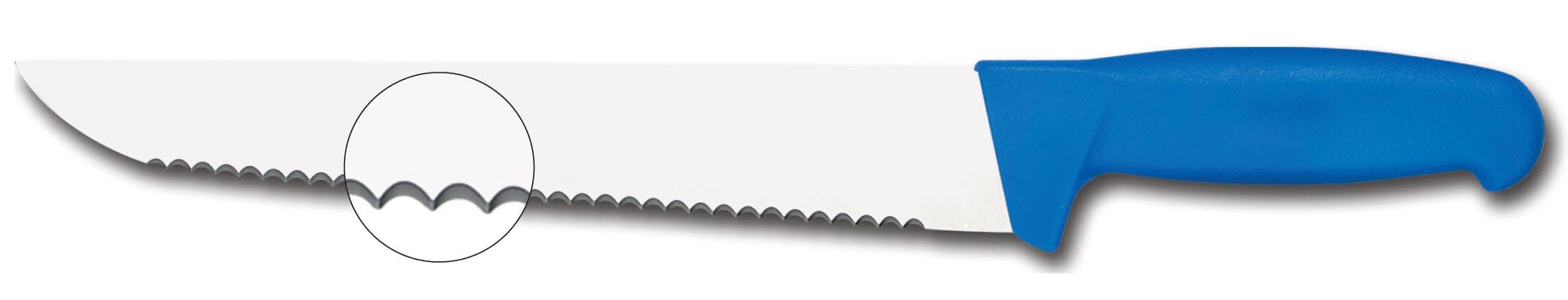 couteau à poisson lame crantée 420 mm - l2g L2G - Mathon