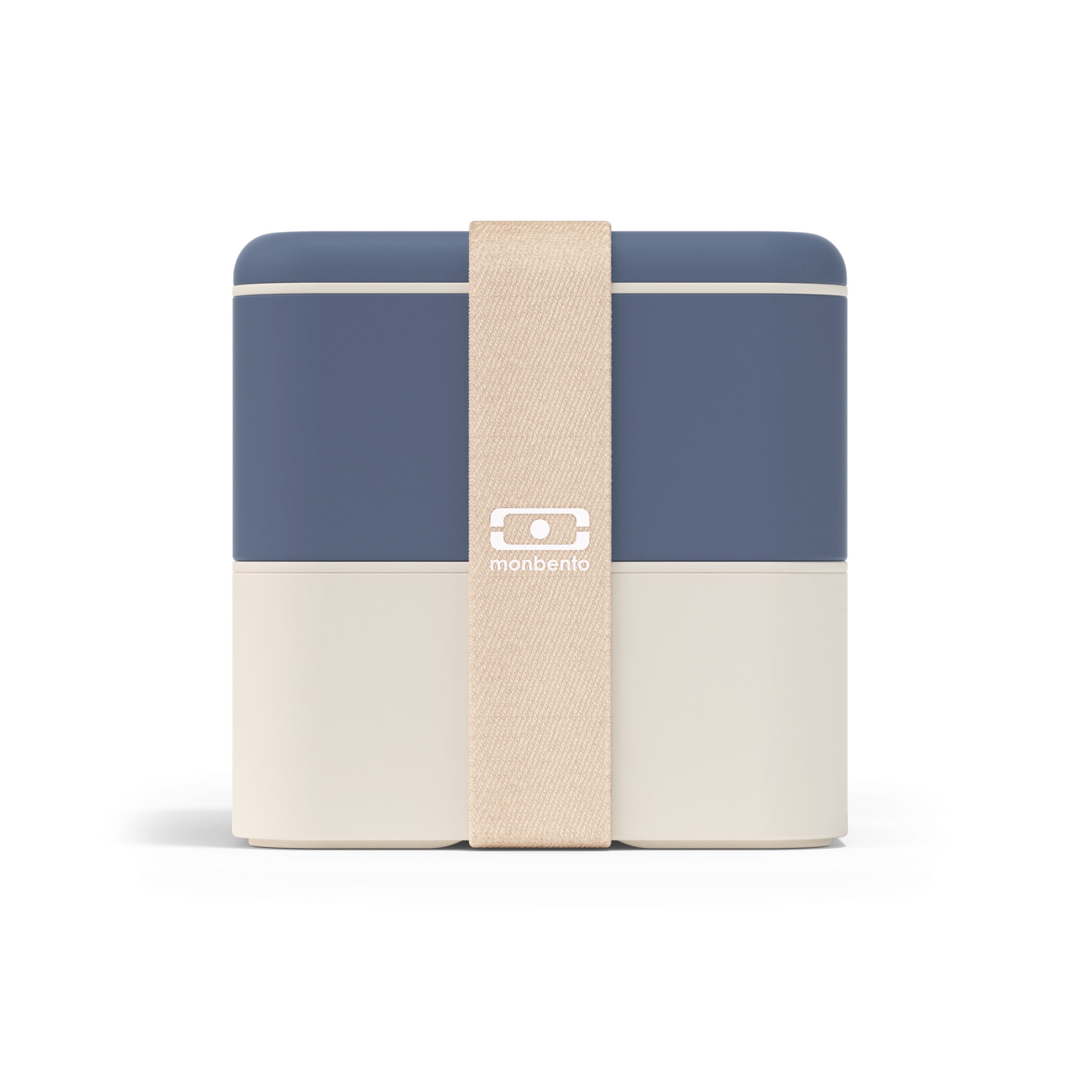 Lunch box 2 compartiments Square 1,7L Made in France Bleu Natural Monbento - Mathon - 2