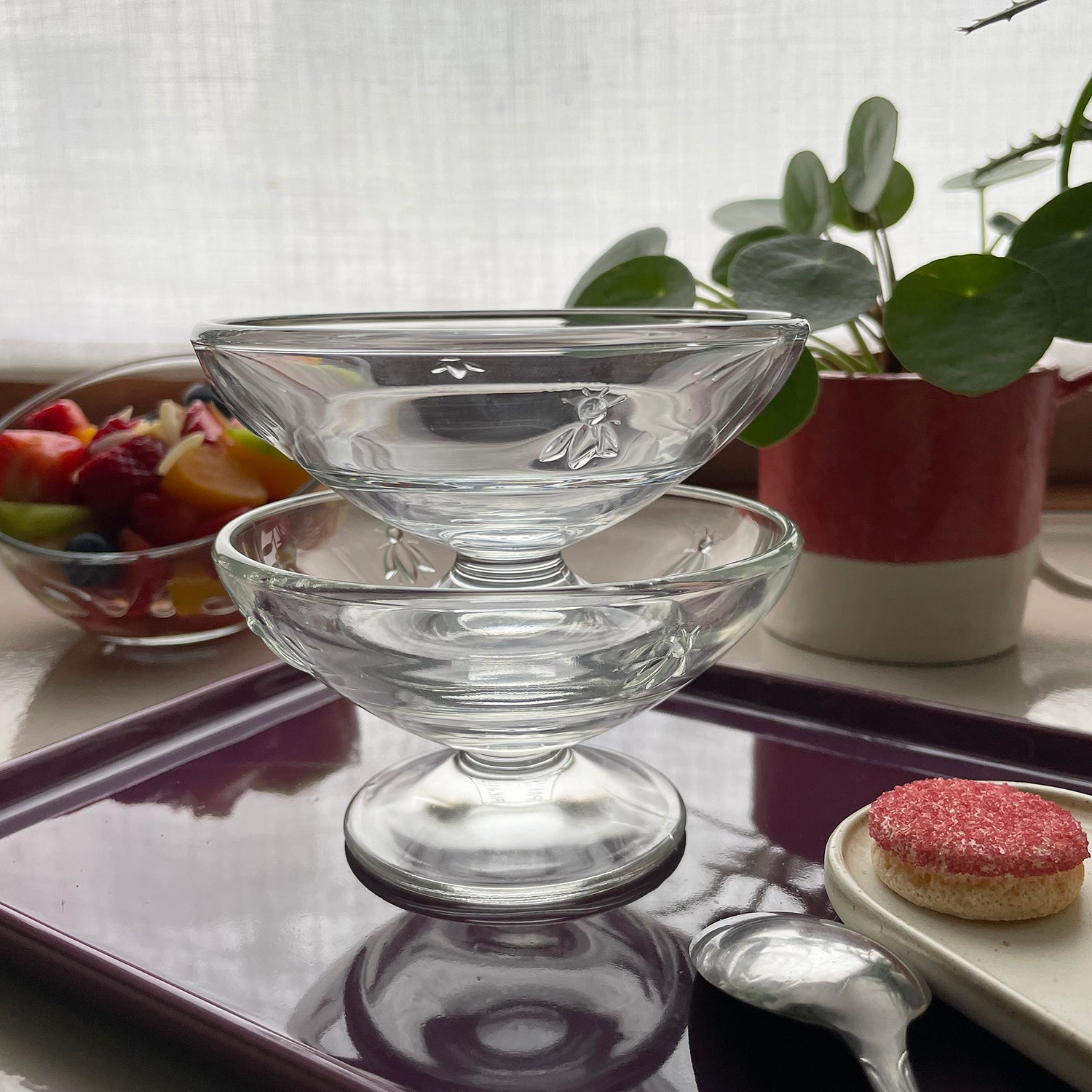 Lot de 6 coupes à dessert La Rochère - Mathon - 3