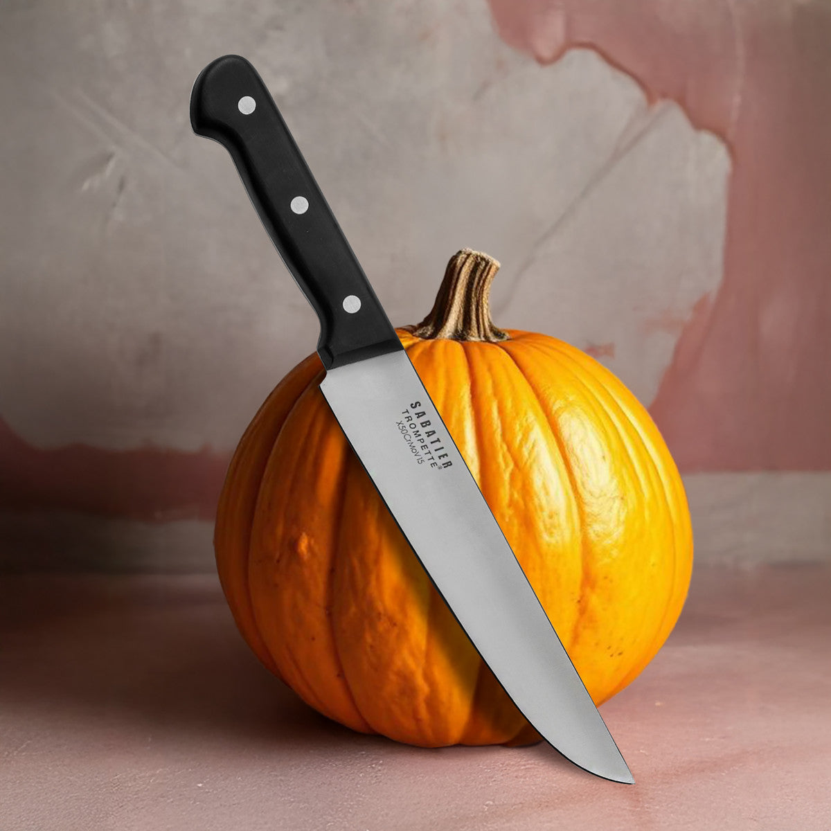 Universal - Couteau de boucher 20cm Sabatier Trompette - Mathon - 2