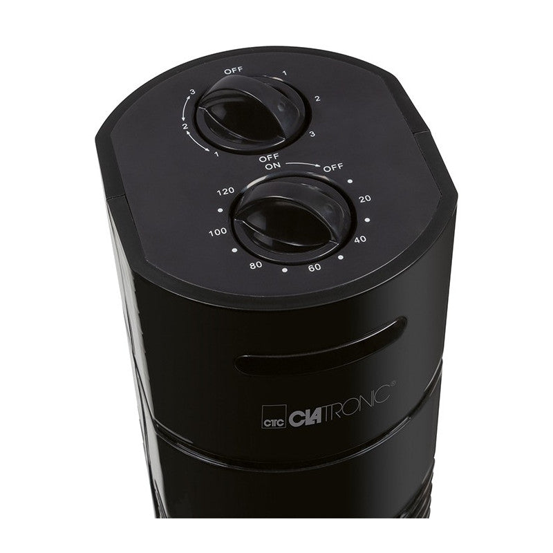 Tour Ventilateur oscillant Clatronic TVL 3770 Noir Clatronic - Mathon - 2