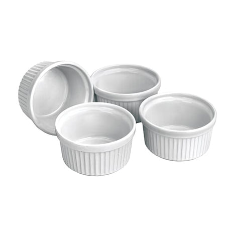 Set de 4 ramequins en céramique 9 cm Ibili - Mathon