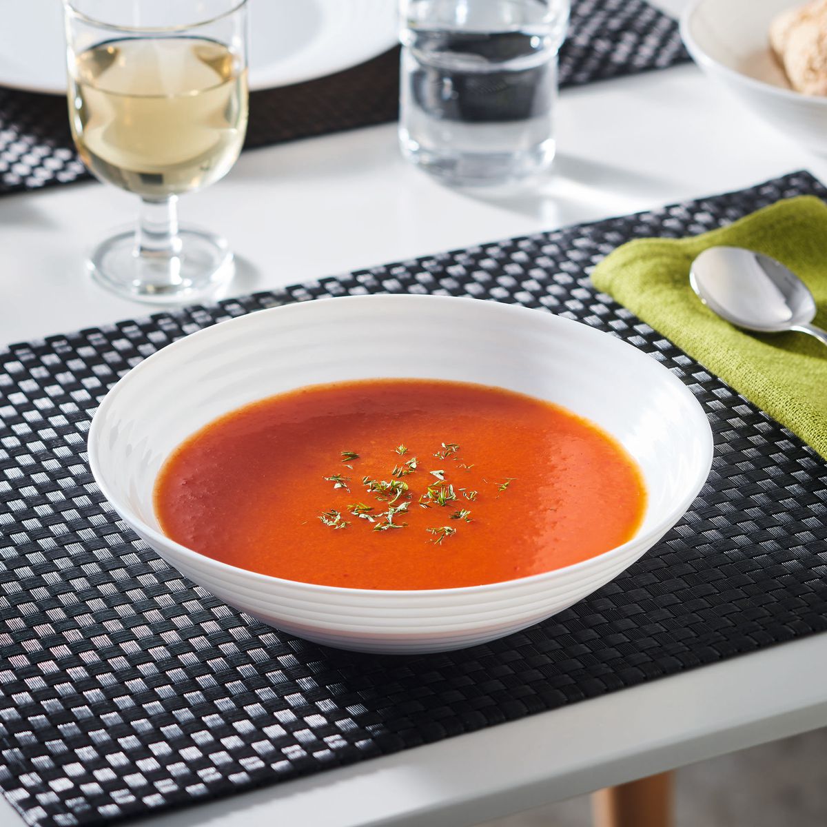 Bol blanc 20 cm Harena Luminarc - Mathon - 3