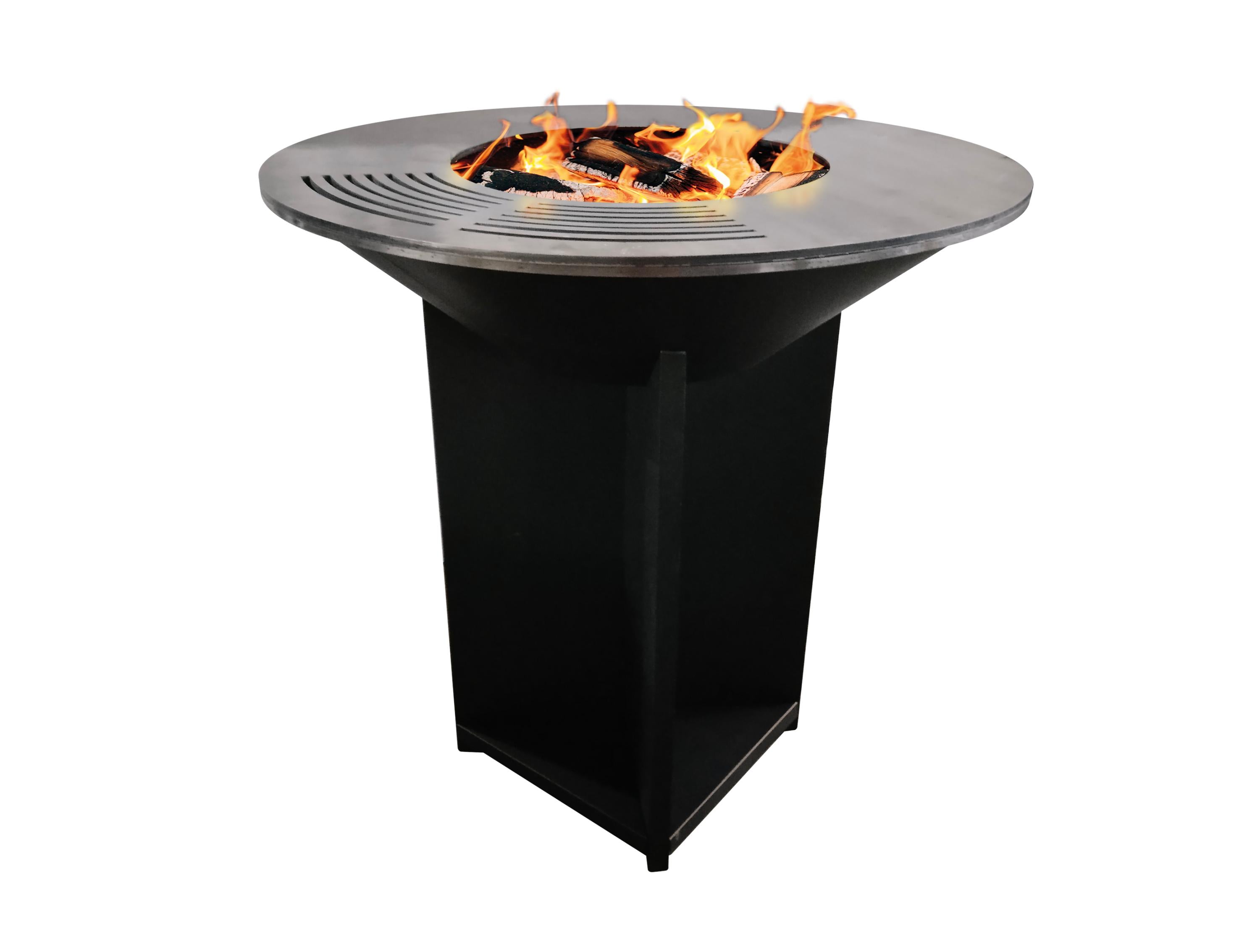 Barbecue brasero avec plaque d
