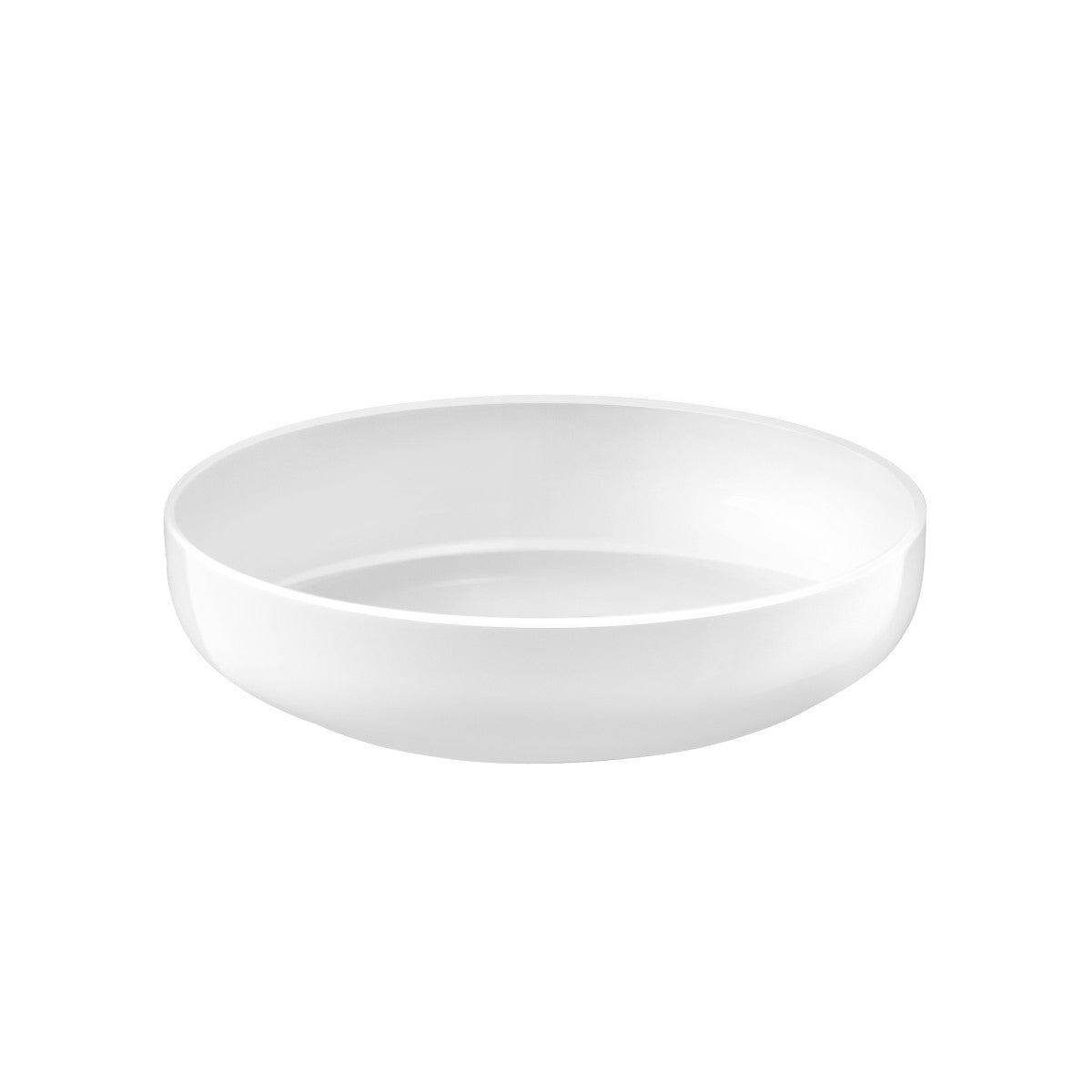 Yaka Blanc - Assiette salade et pâtes 20 cm (lot de 6) Médard de Noblat - Mathon - 1