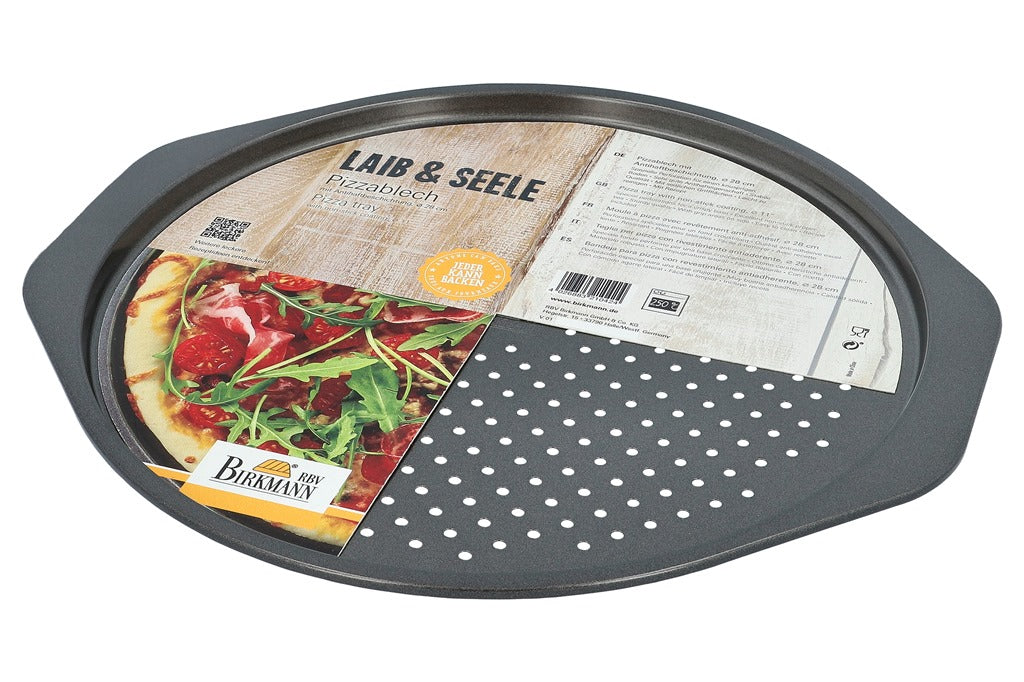 Plaque de cuisson pizza en acier carbone, Laib & Seele, D28 cm Birkmann - Mathon - 3