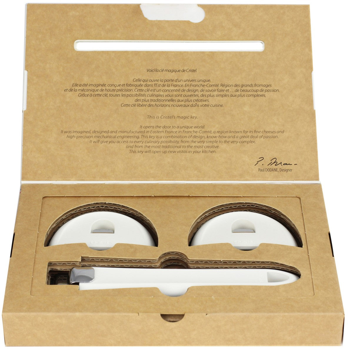 Set poignée et anses - Blanc Cristel - Mathon - 1