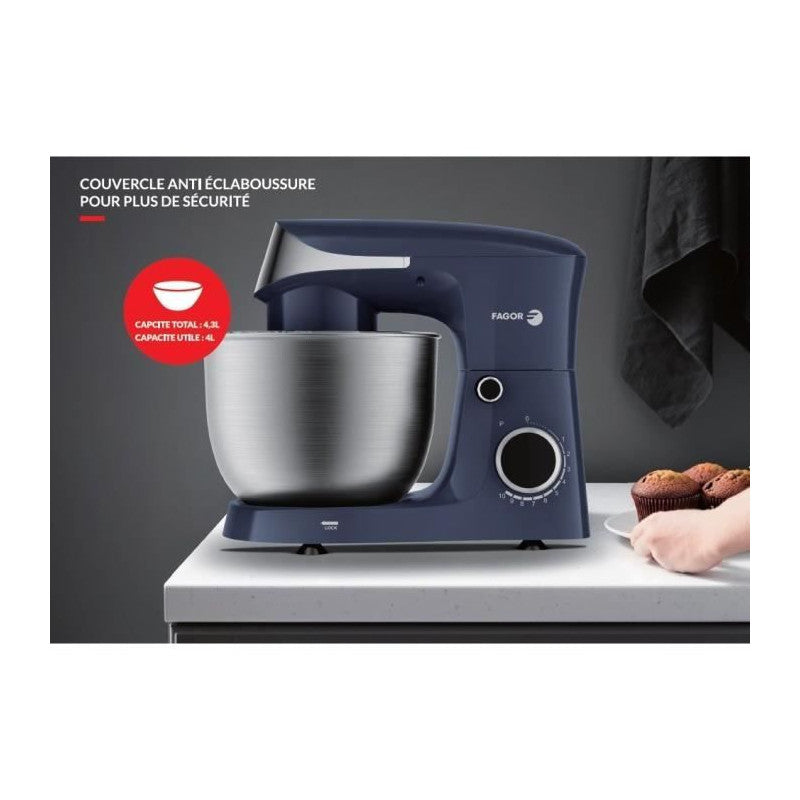 Robot Pâtissier -   - Fg2433 - 1500w - Bol Inox : 4.3l Fagor - Mathon - 4