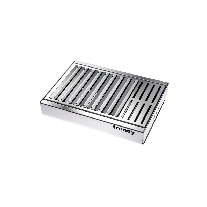 Barbecue portable en acier inoxydable trendy, compact et élégant, 44 x 29,5 x 12 cm Don Hierro - Mathon - 4