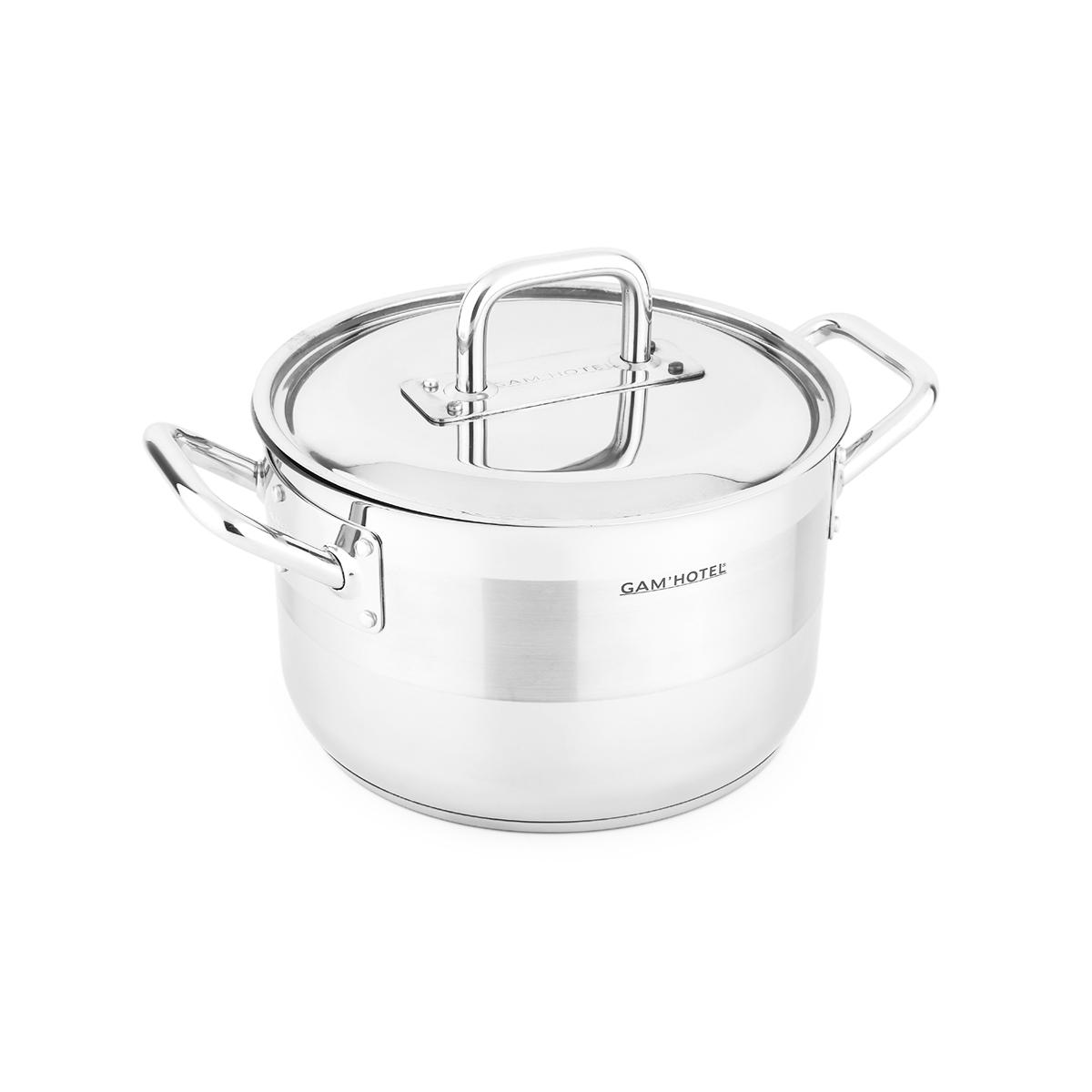 Marmite inox - 28cm induction Gam Hotel - Mathon - 2