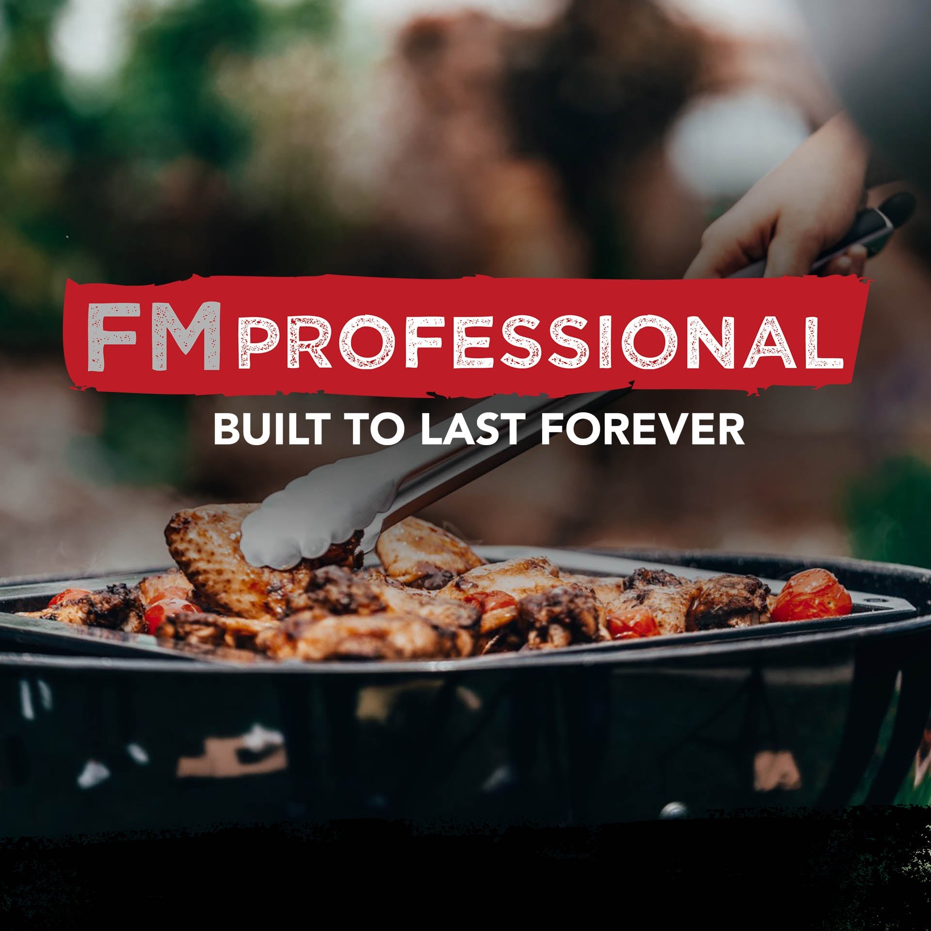 Plat à four en acier émaillé 40 x 34 cm  Barbecue FM Professional - Mathon - 7