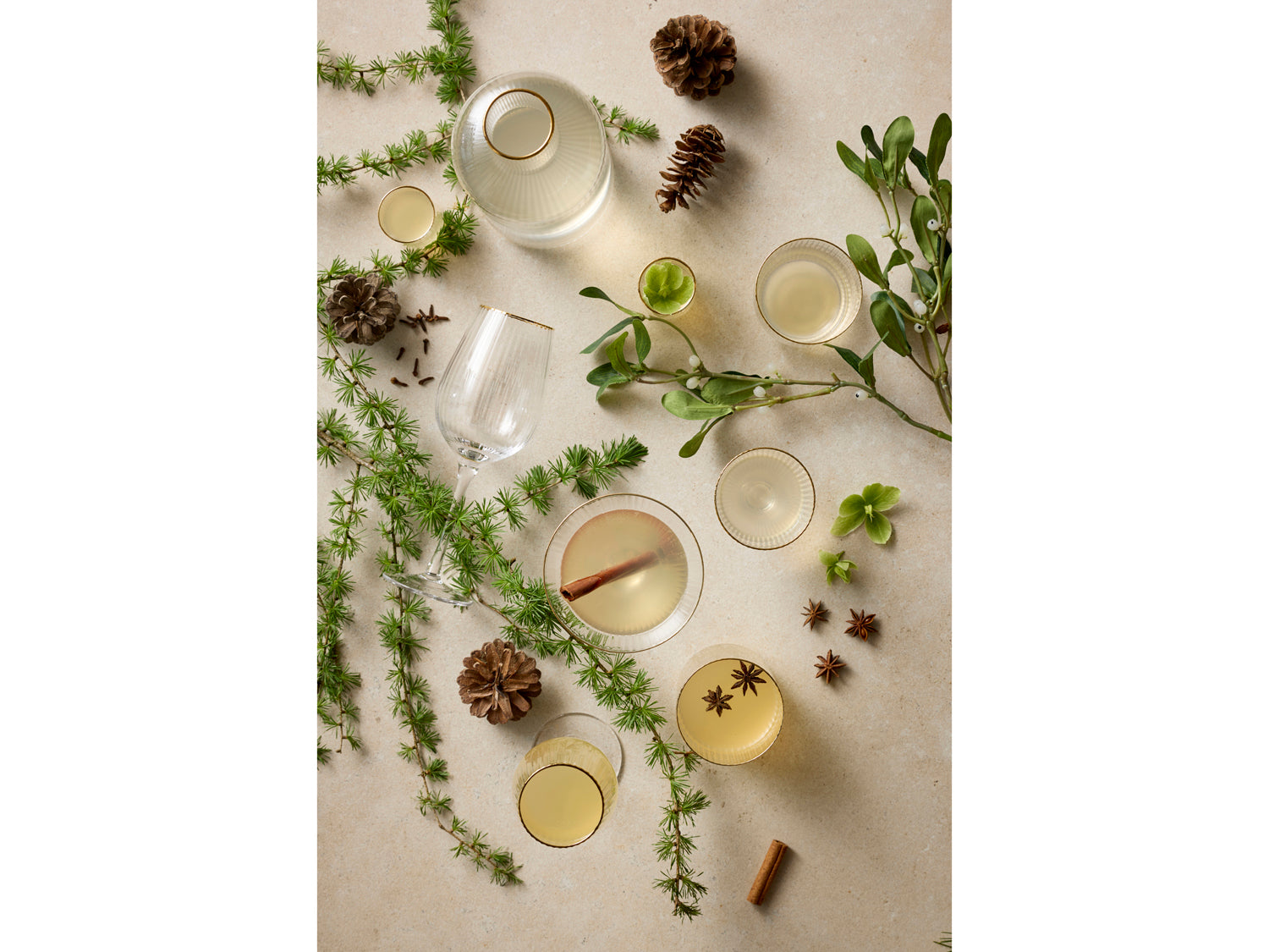 Set de 4 verres à vin rouge PALERMO GOLD 40cl Transparent Lyngby Glas - Mathon - 10