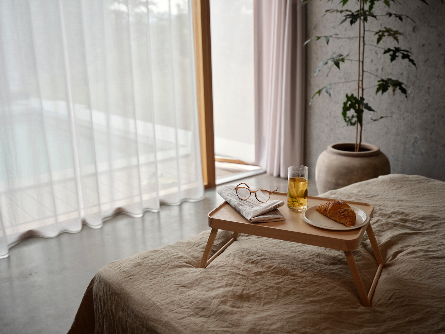 Assiette EAU en porcelaine Blanc cassé Zone Denmark - Mathon - 9