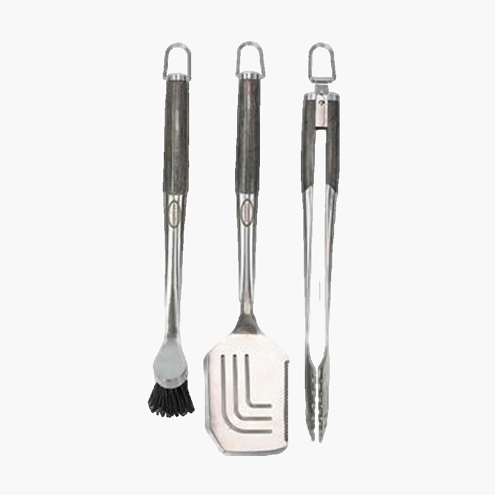 Set 3 ustensiles inox pour barbecue - Louisiana Grills* Louisiana Grills - Mathon - 1