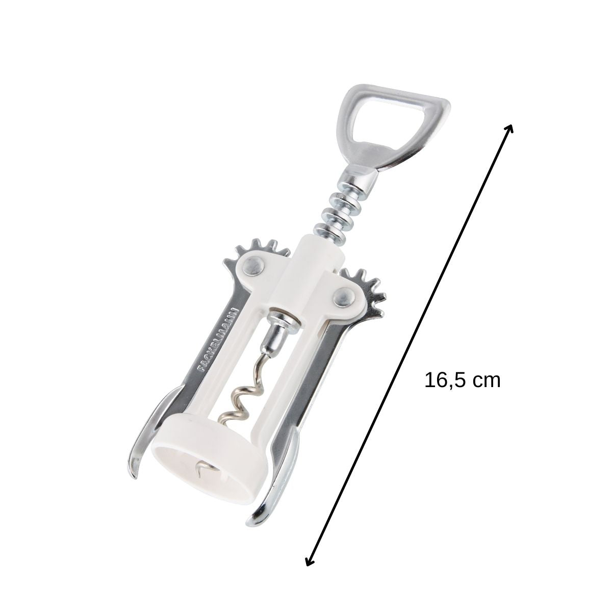 Tire-bouchon à levier blanc avec décapsuleur  Bar Concept Fackelmann - Mathon - 3