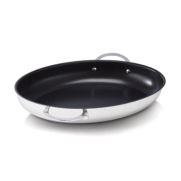 Poêle à poisson ovale 37,5 x 25 cm Beka - Mathon - 1