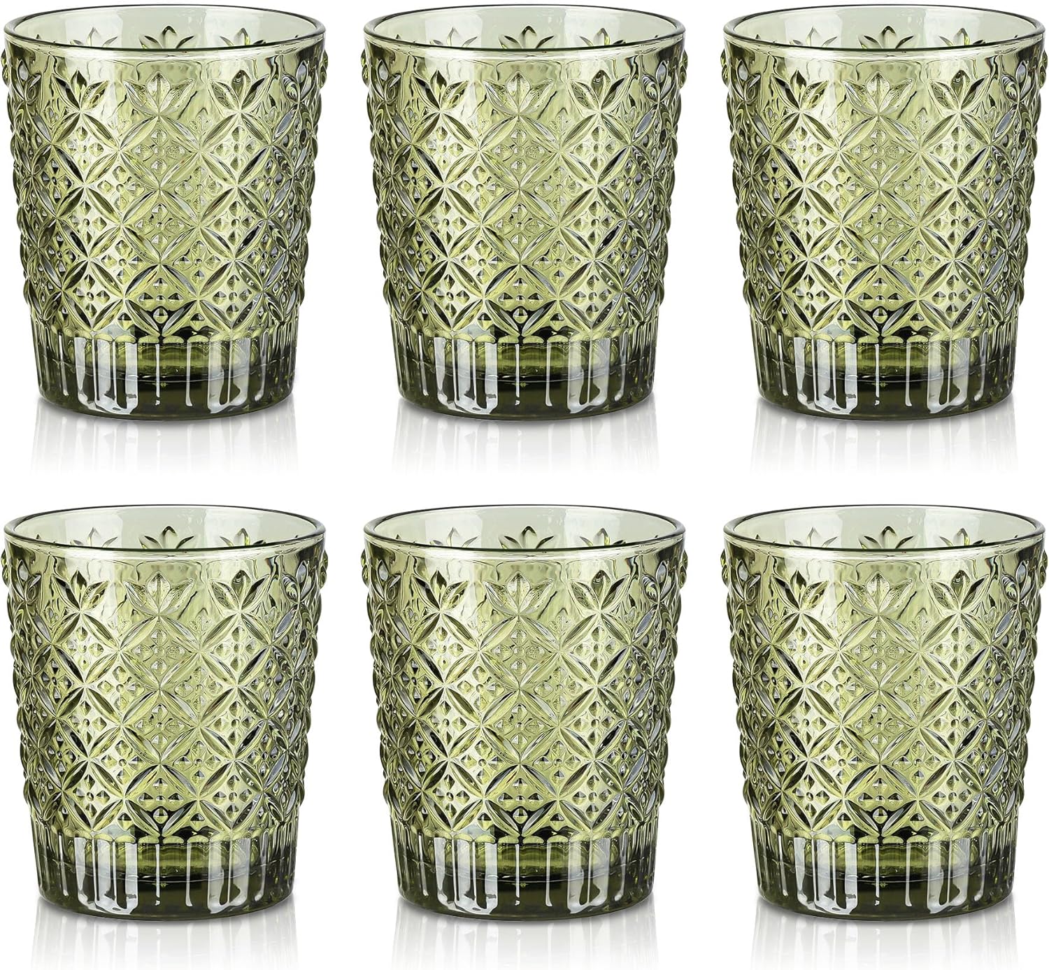 Lot de 4 Verres Tumblers Tournesol – Vintage & Élégant Vendos85 - Mathon
