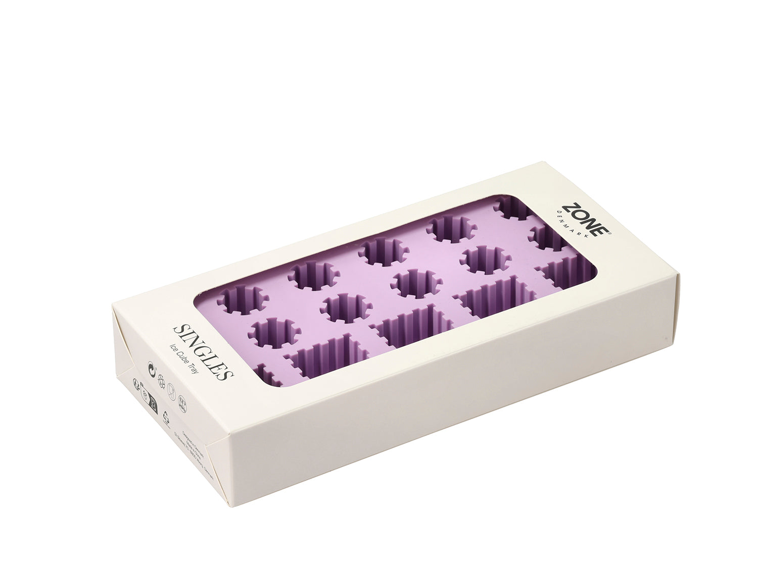 Bac à glaçons SINGLES en silicone Lupin Zone Denmark - Mathon - 2