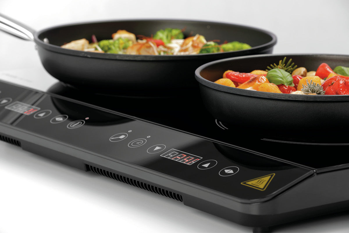 Plaque à induction professionnelle - 3,5 kW - L 605 x P 360 mm - Bartscher - Mathon - 2