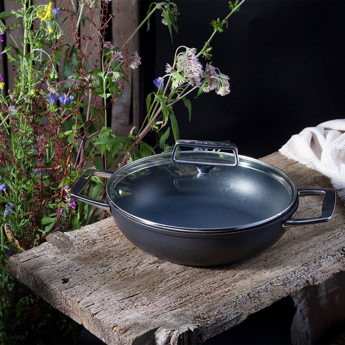 Couvercle en verre bombé Castel