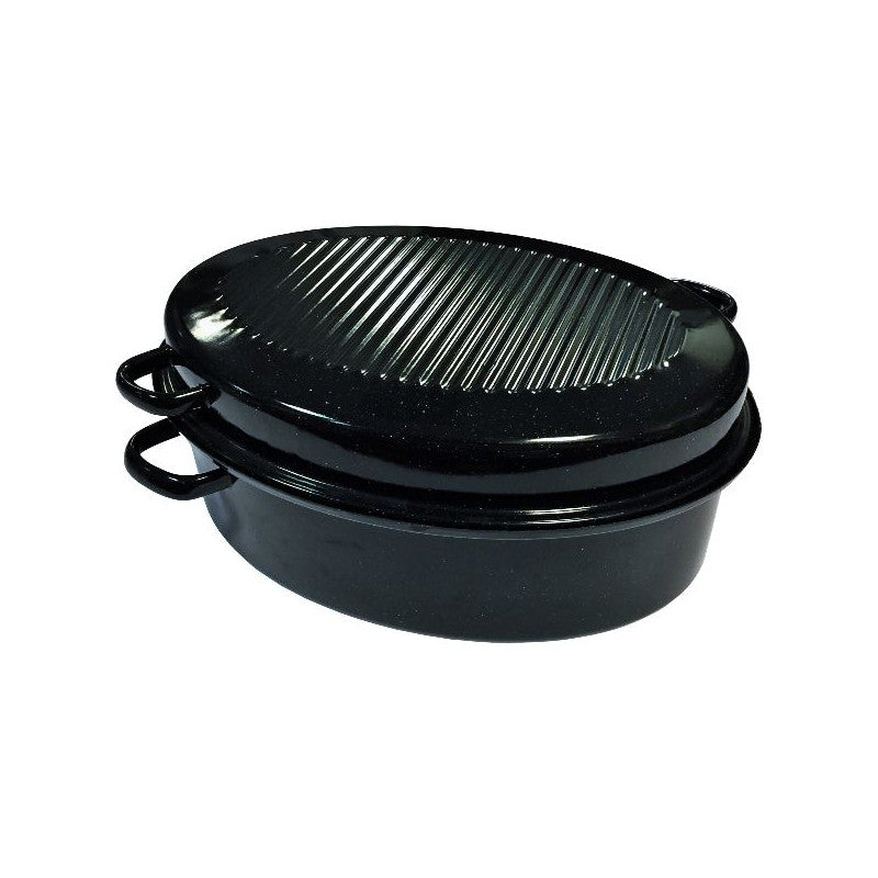 Daubiere Slim Email Noir 34cm Kochstar - K32711034 Kochstar - Mathon - 1