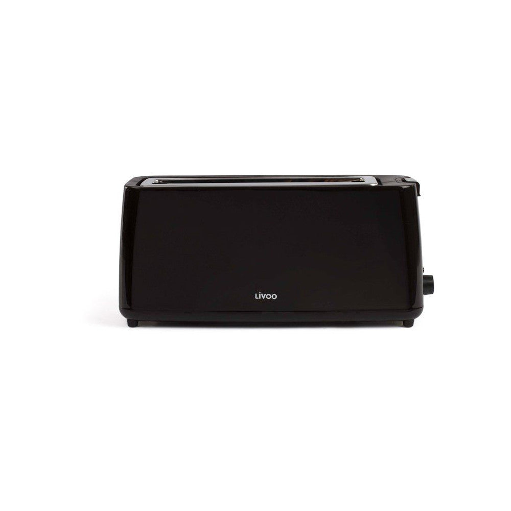 Grille-pain Fente Longue - Livoo - Dod168n - 900 W - Thermostat Réglable : 7 Niveaux - Noir Livoo - Mathon - 1