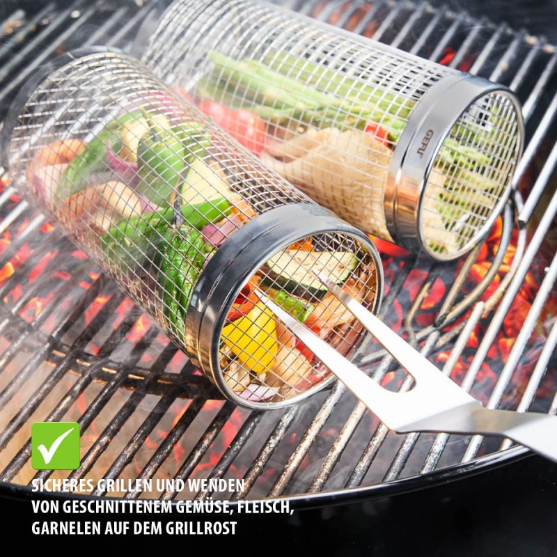 Panier en rouleau BBQ Gefu - Mathon - 3