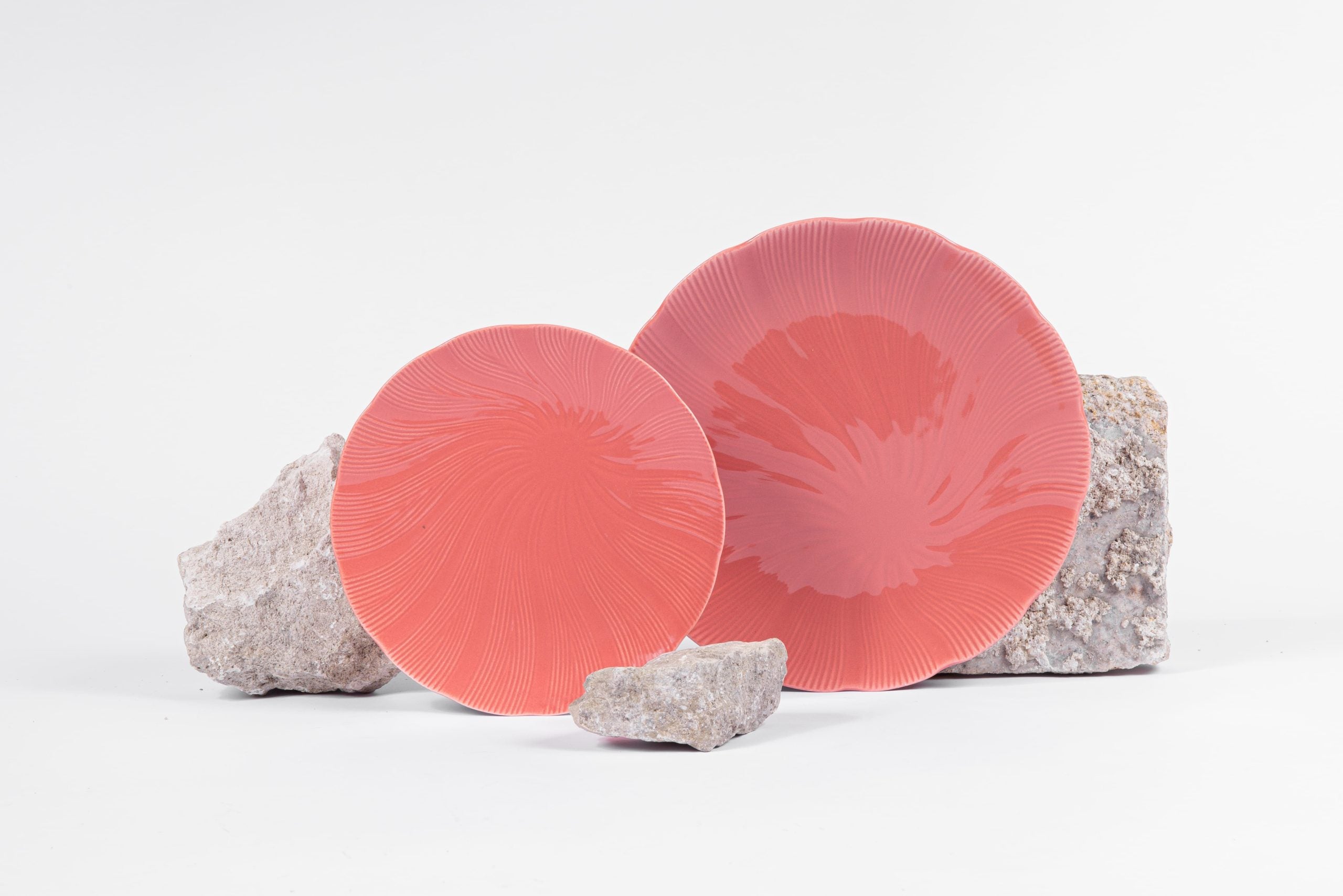 Assiette à dessert TAHITI Terracotta  (19cm) OGRE La Fabrique - Mathon - 2