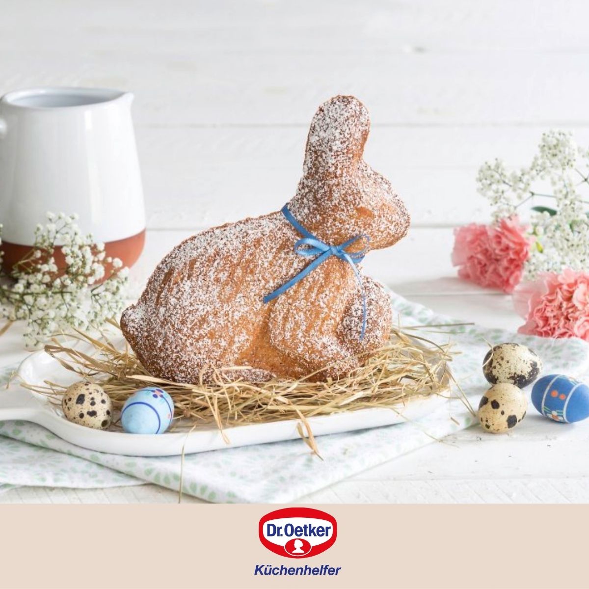 Moule à gâteaux 3D en forme de lapin de Pâques 600 ml Dr. Oetker - Mathon - 6