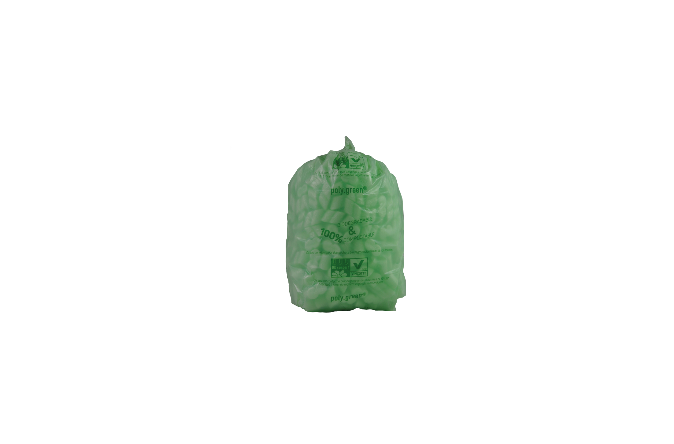 Sac poubelle vert 130000 ml 82 x 115 cm - 10 unités FirstPack - Mathon