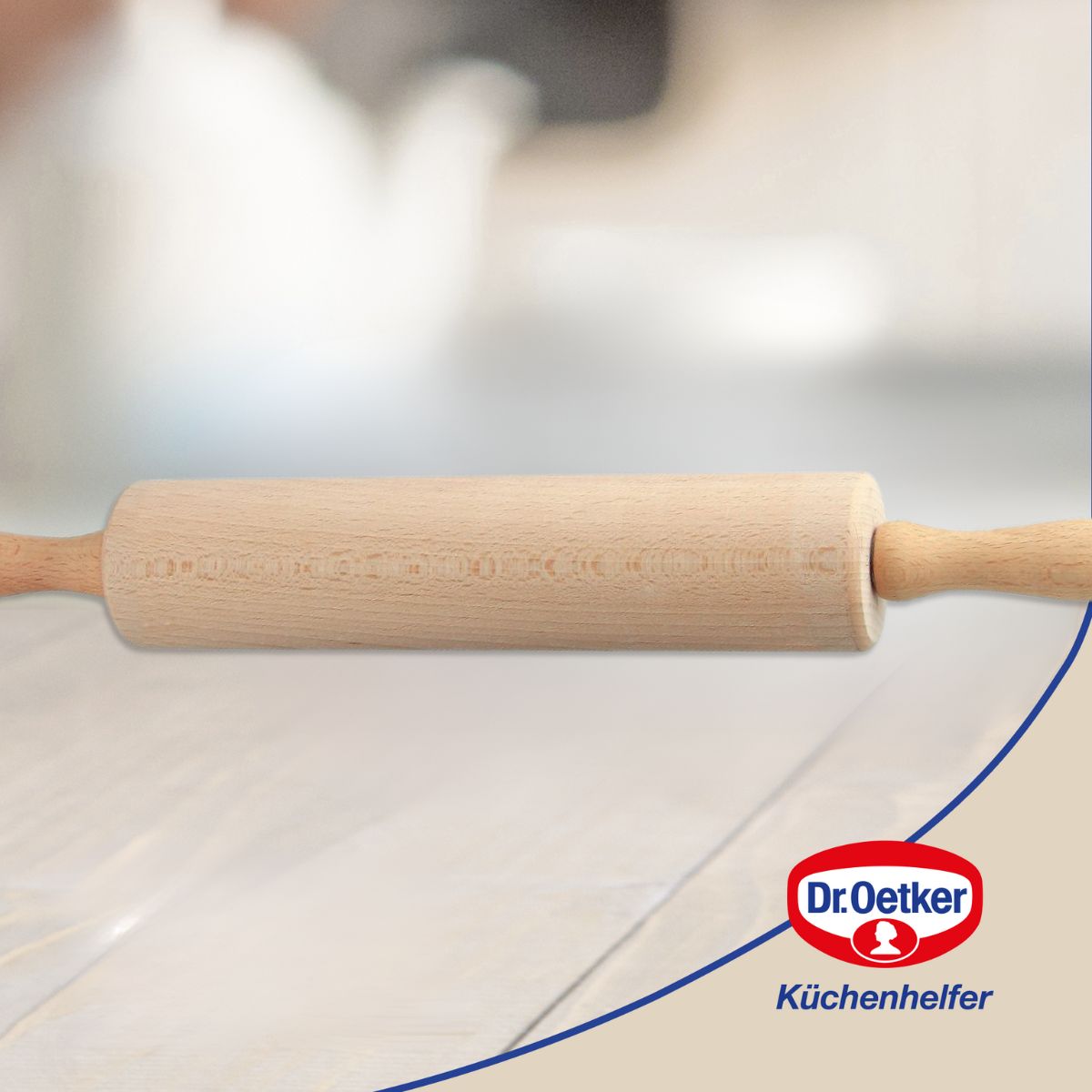 Rouleau à pâtisserie en bois 43 cm Dr. Oetker Baker Edition Dr. Oetker - Mathon - 4