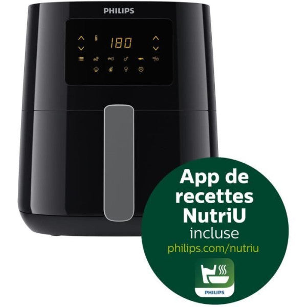 Friteuse Electrique  Sans Huile Philips - Airfryer Hd9252/70 Série 300 Philips - Mathon - 4